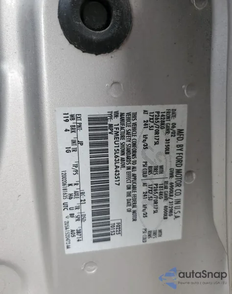 2003 Ford Expedition Xlt from USA, damaged, VIN 1FMEU15L63LA43517